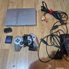 Silver PS2 Slim  console