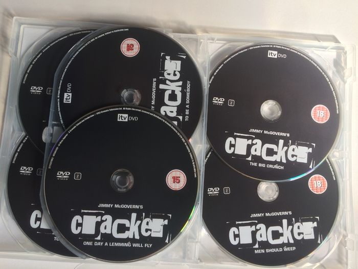 Cracker (Complete Series Boxset) Robbie Coltrane [DVD TV Boxsets]