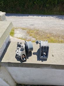Saab 93 engine and gearbox mount