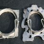 Art deco photo holder H-2,4"   H 2" Image 3