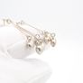 925 Silver Kinetic Hearts Stud Earrings Image 5