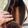 Saddleback lge leather messenger satchel Image 8