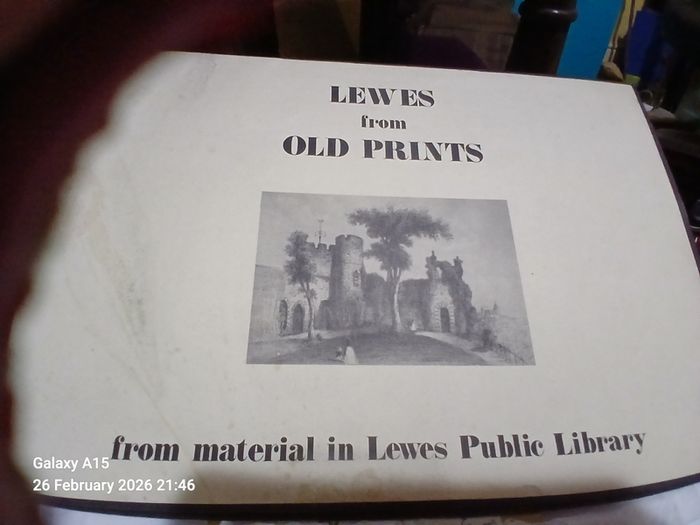 12 Lewes East Sussex views from Old prints