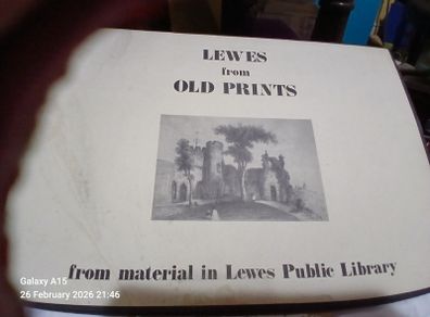 12 Lewes East Sussex views from Old prints