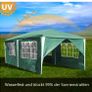 3 x 6 m Gazebo  Party Tent  Garden Gazebo with 6 Side Panels for Wedding Party, Garden Camping Image 4