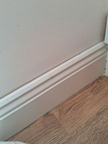 Skirting Board + 6mm Laminate + Insulation