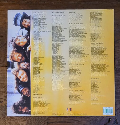 The Waterboys - Room To Roam (original 1990 vinyl album)