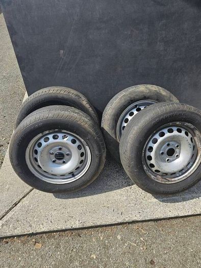 4 steel wheels