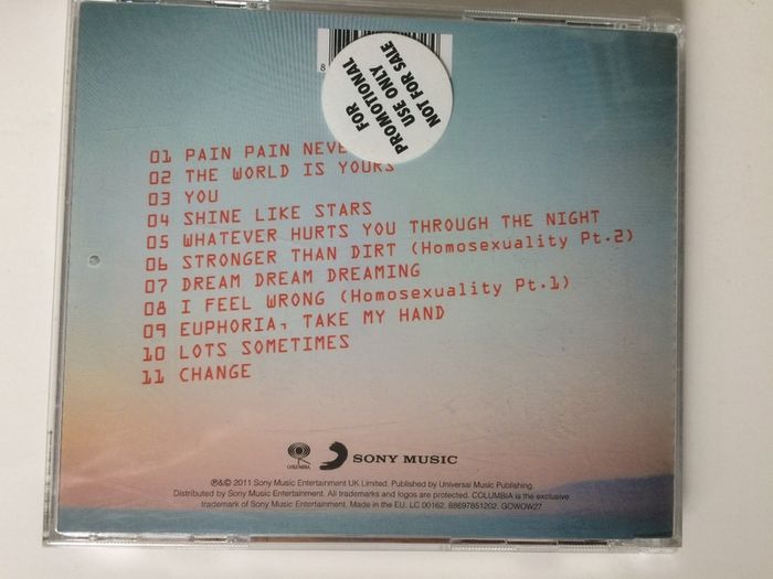Glasvegas [2011] Euphoric/// Heartbreak\\\ (CD Album)
