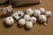 White christmas decorations / bauble
