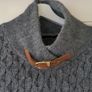 Ladies poncho jumper Image 2