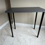Ikea Linnmon/Olov Table/Desk dark grey/black, 100x60 cm Image 4