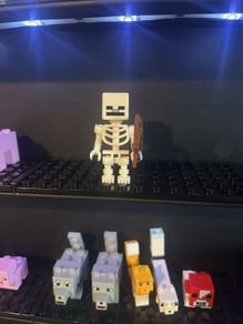 Lego Minecraft skeleton
