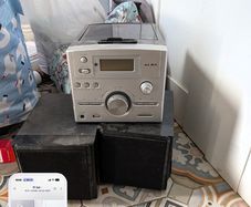 Stereo Title: Alba Micro Hi-Fi Stereo System with Speakers (CD / USB / SD / AUX / FM Radio)