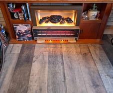 Antique Retro Fireplace