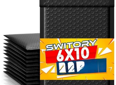 Brand New Switory 40pcs A5 15.3cm x 26.9cm Poly Bubble Mailer Padded Envelopes