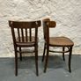 A pair of matching Polish made Bentwood chairs. Image 6