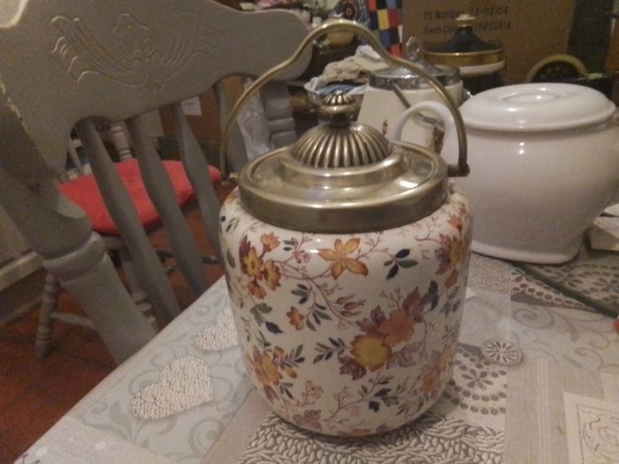Vintage Biscuit Barrel