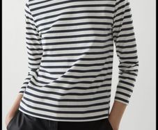 Cos Striped Long Sleeved Top