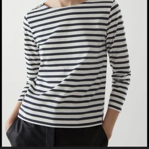 Cos Striped Long Sleeved Top