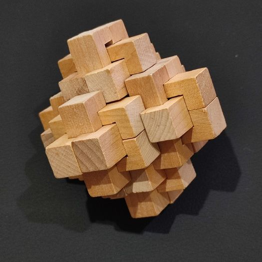 Wooden Puzzle Brain Teaser Jigsaw
