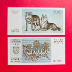 Lithuania  500  TALONU . 1993  Pick  46   ( Uncirculated )