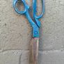 Large Old Tailors Scissors Image 5