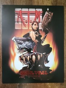 Alien Toilet Monsters 8"x10" Art Print