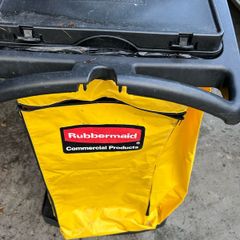 Rubbermaid cleaning trolley for professional housekeeping