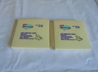 Post its Self Adhesive Notes x 2 for Sale