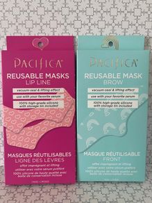 Pacifica Reusable Lip Line Abn Brow Masks Brand New