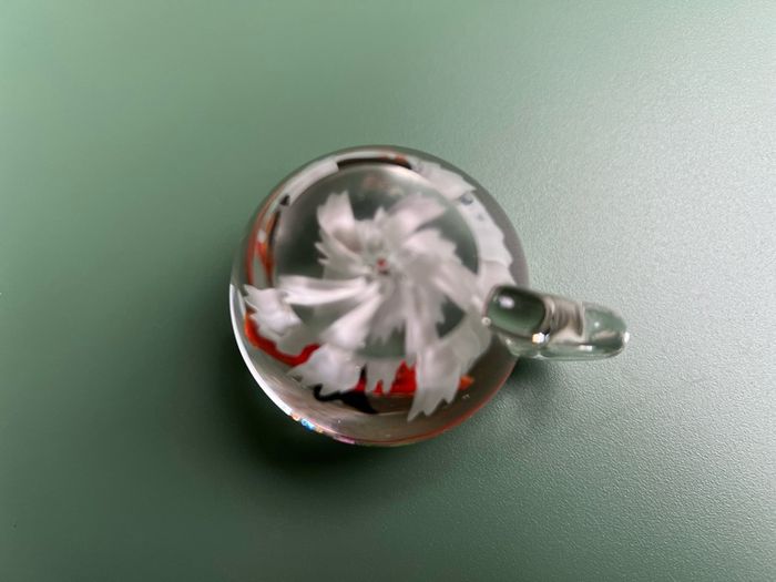 vintage glass paper weight by Victrad & Co PRICED DROP
