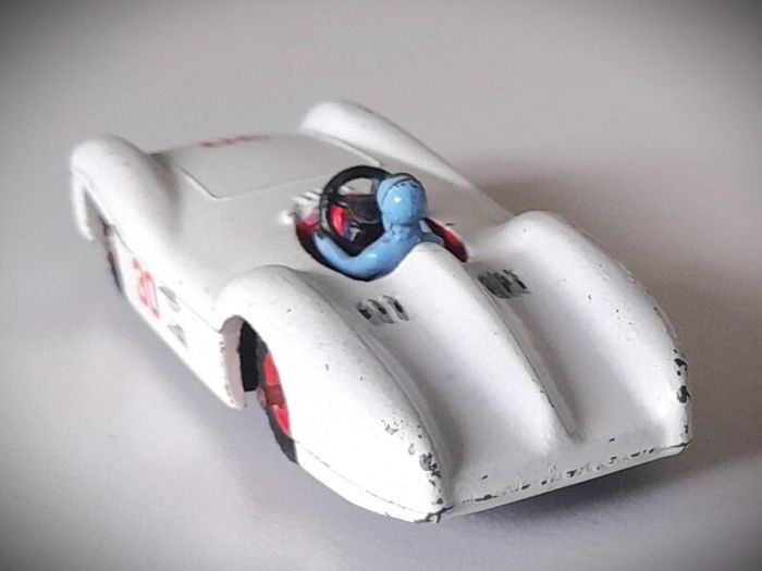 Diecast Vintage Dinky Toys Mercedes-Benz Racing Car - Fair to Good Original Condition/No Box