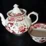Masons Ironstone "Mandalay Red" Tea Set with Teapot Image 7