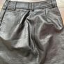Leather style skirt Image 3