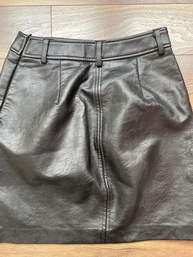Leather style skirt