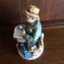 Capodimonte Style Man on Bench Ornament Image 3