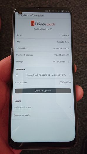 Ubuntu touch Linux