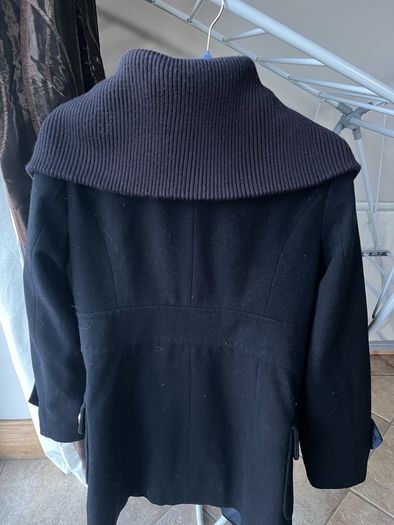 Navy coat ASOS