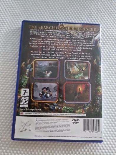 Brave The Search for Spirit Dancer PlayStation2 Ps2 Games Original