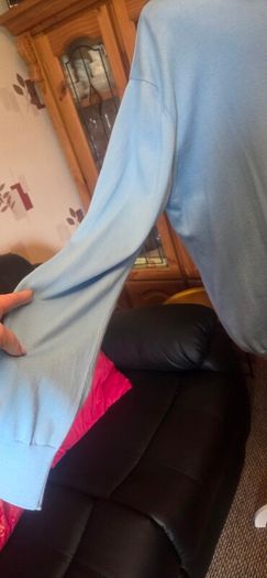 Kilkee Andre Light Blue Sweatshirt Jumper NWT Oversized Casual XL