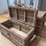 2 Wicker Storage Chests Image 2