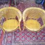 Vintage Ratan Tub Chairs Image 2