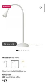 ikea lamp navlinge