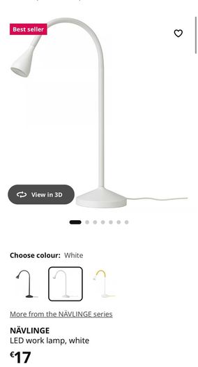 ikea lamp navlinge