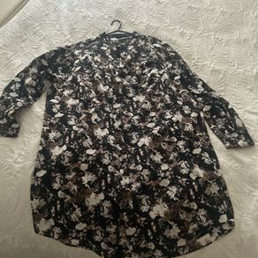 Allsaints Floral Tunic Dress UK 8