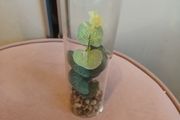 Faux plant vase