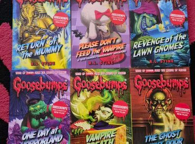 Goosebumps: 6 Brand New Tales of Terror from R.L. Stine!