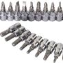 FREE SHIPPING 46 Piece 1/4 Inch Drive Socket Set&Tool Sets,Ratchet Wrench Set with 4-14mm Cr-V Sockets,Screwdriver Bits,Extension Bars for Household Car Bike Repair Image 2