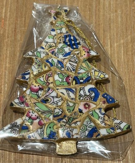 Beautiful Handcrafted China Mosaic Christmas Decoration